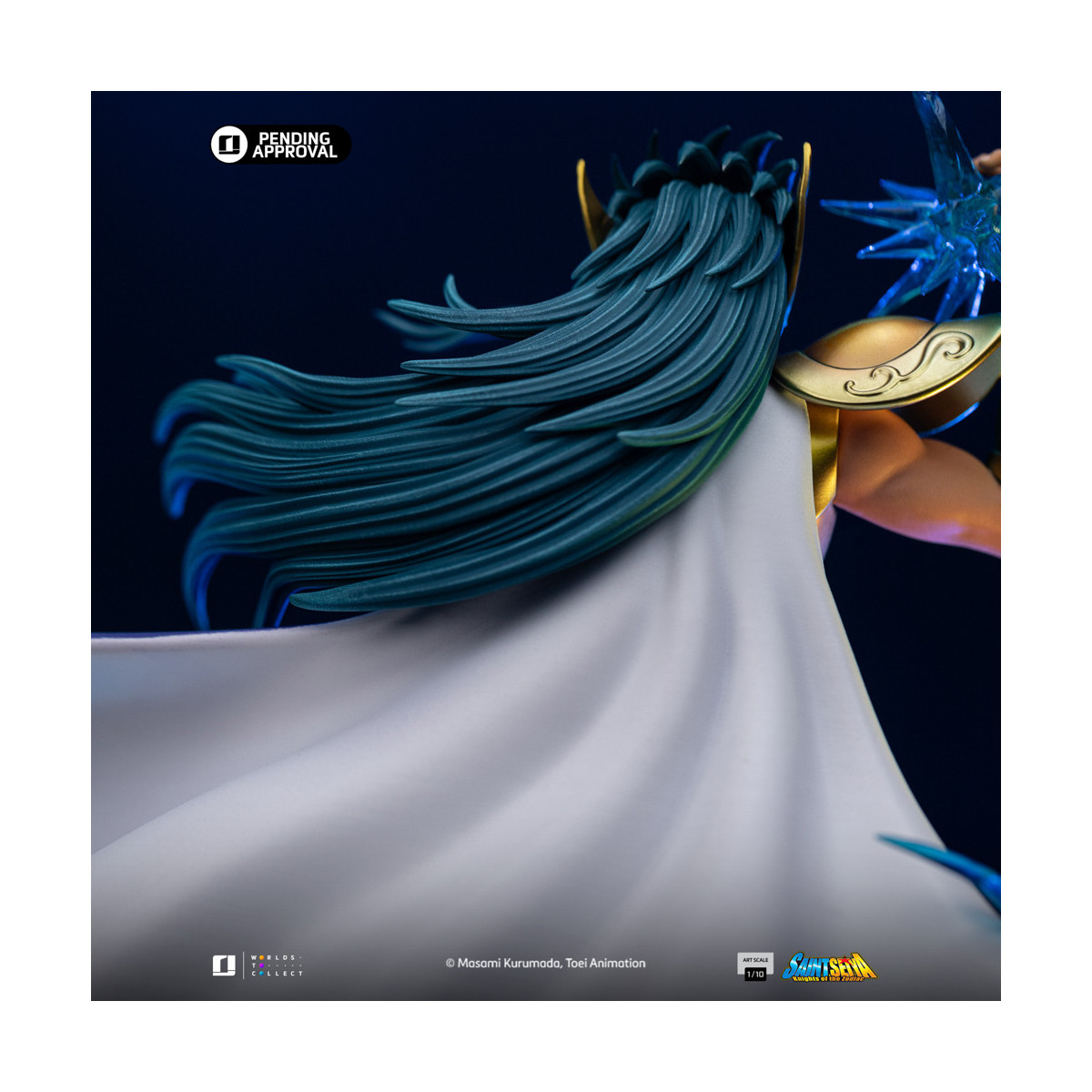 Iron Studios - Saint Seiya - Aquarius Camus Deluxe Art Escala 1/10 - Caballeros del Zodiaco