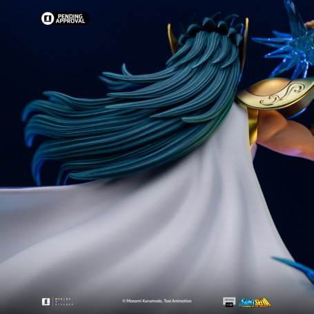 Iron Studios - Saint Seiya - Aquarius Camus Deluxe Art Escala 1/10 - Caballeros del Zodiaco