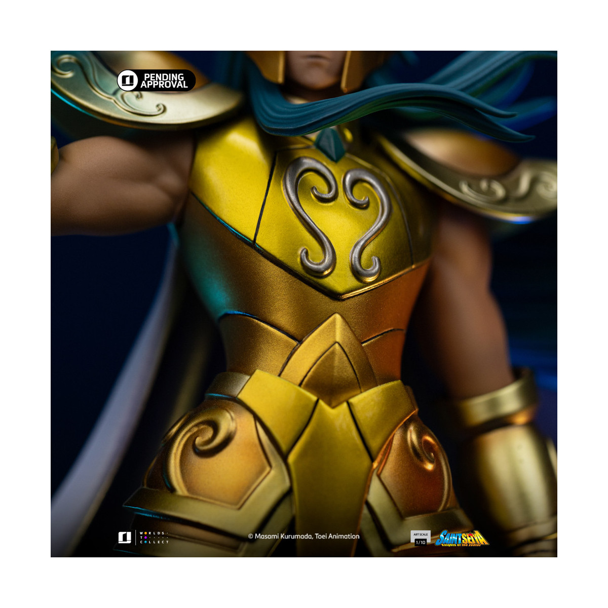 Iron Studios - Saint Seiya - Aquarius Camus Deluxe Art Escala 1/10 - Caballeros del Zodiaco