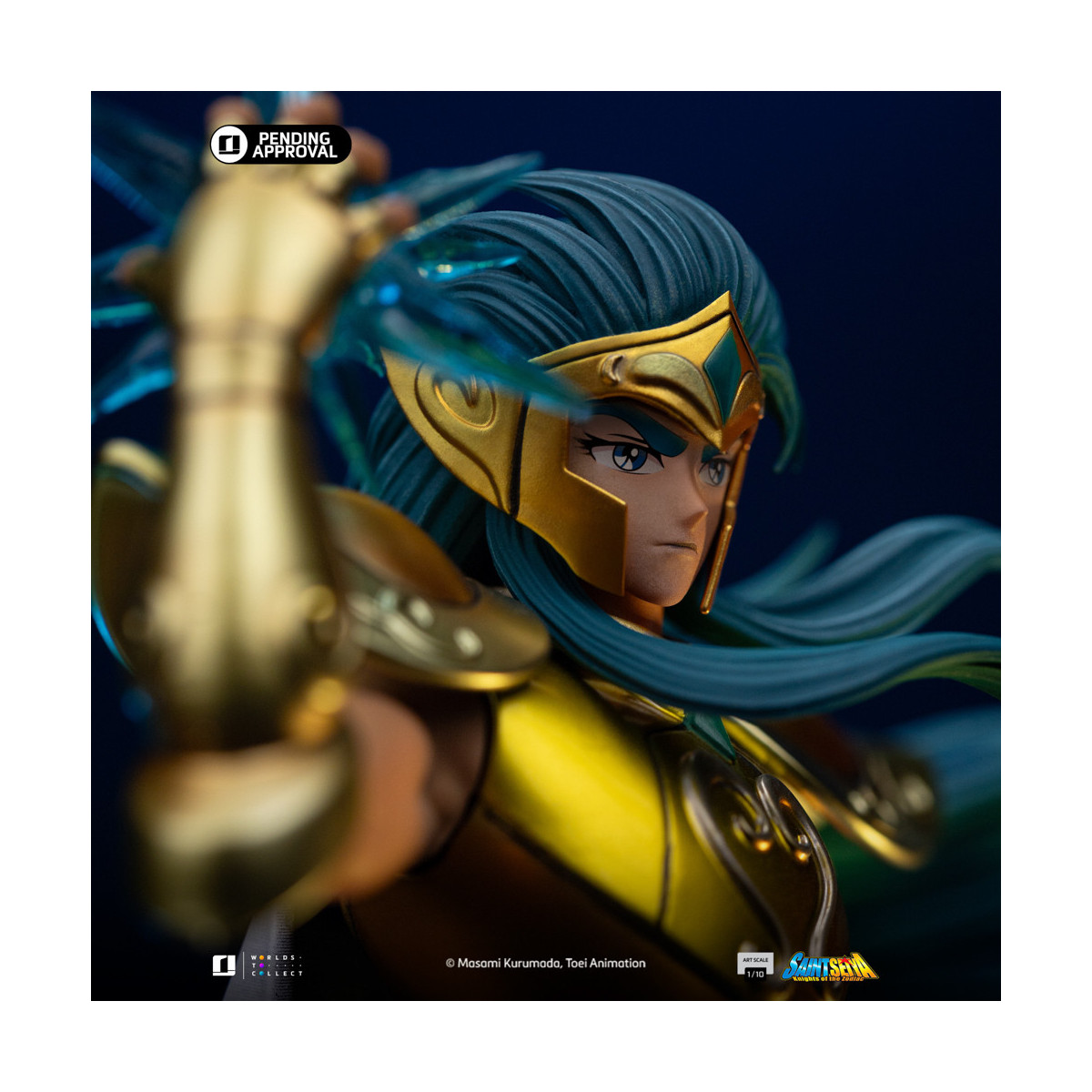 Iron Studios - Saint Seiya - Aquarius Camus Deluxe Art Escala 1/10 - Caballeros del Zodiaco