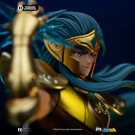 Iron Studios - Saint Seiya - Aquarius Camus Deluxe Art Escala 1/10 - Caballeros del Zodiaco