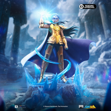 Iron Studios - Saint Seiya - Aquarius Camus Deluxe Art Escala 1/10 - Caballeros del Zodiaco