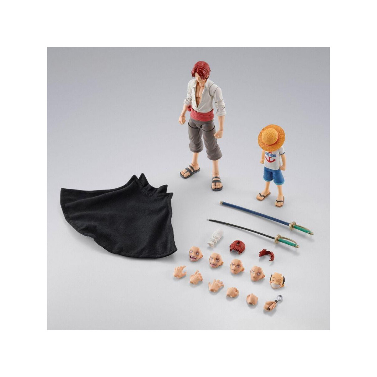 Tamashii Bandai One Piece - Shanks y Monkey.D.Luffy - Infancia - S.H. Figuarts SHF