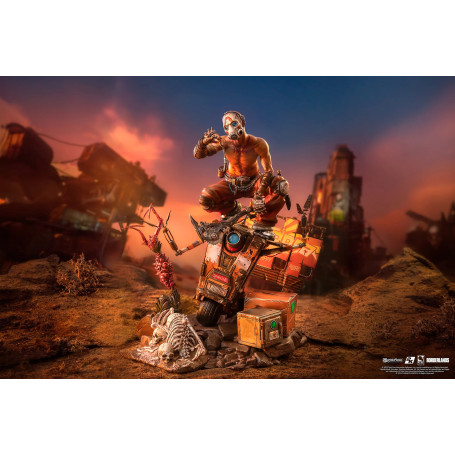 Pure Arts - Borderlands Psycho Bandit & Claptrap Diorama 1/6