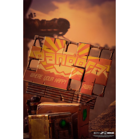 Pure Arts - Borderlands Psycho Bandit & Claptrap Diorama 1/6