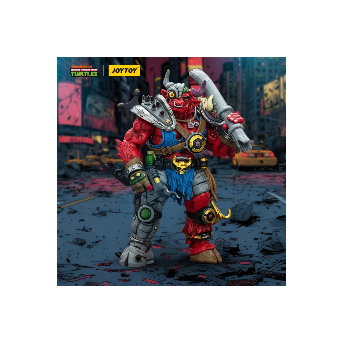 JoyToy TMNT - Groundchuck - Teenage Mutant Ninja Turtles 1/18