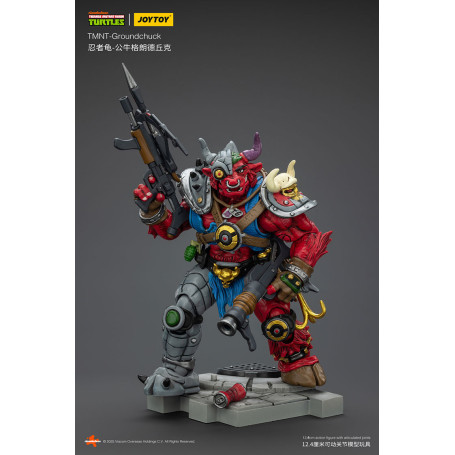 JoyToy TMNT - Groundchuck - Teenage Mutant Ninja Turtles 1/18