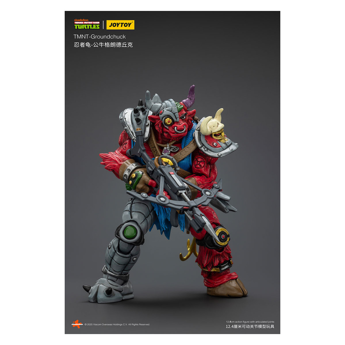 JoyToy TMNT - Groundchuck - Teenage Mutant Ninja Turtles 1/18