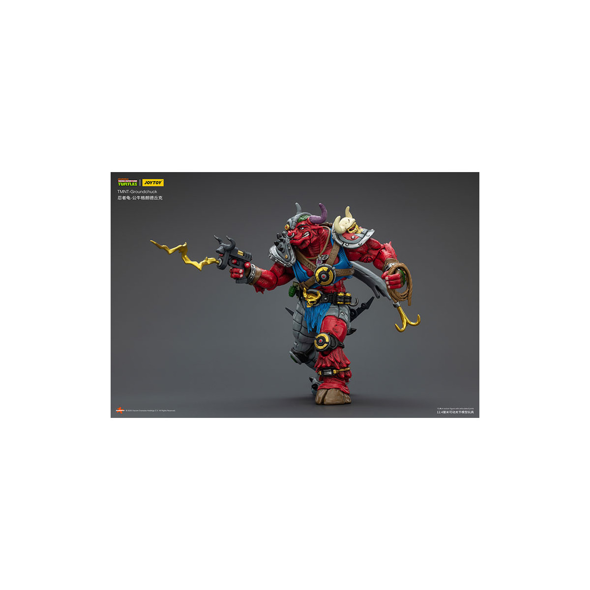 JoyToy TMNT - Groundchuck - Teenage Mutant Ninja Turtles 1/18