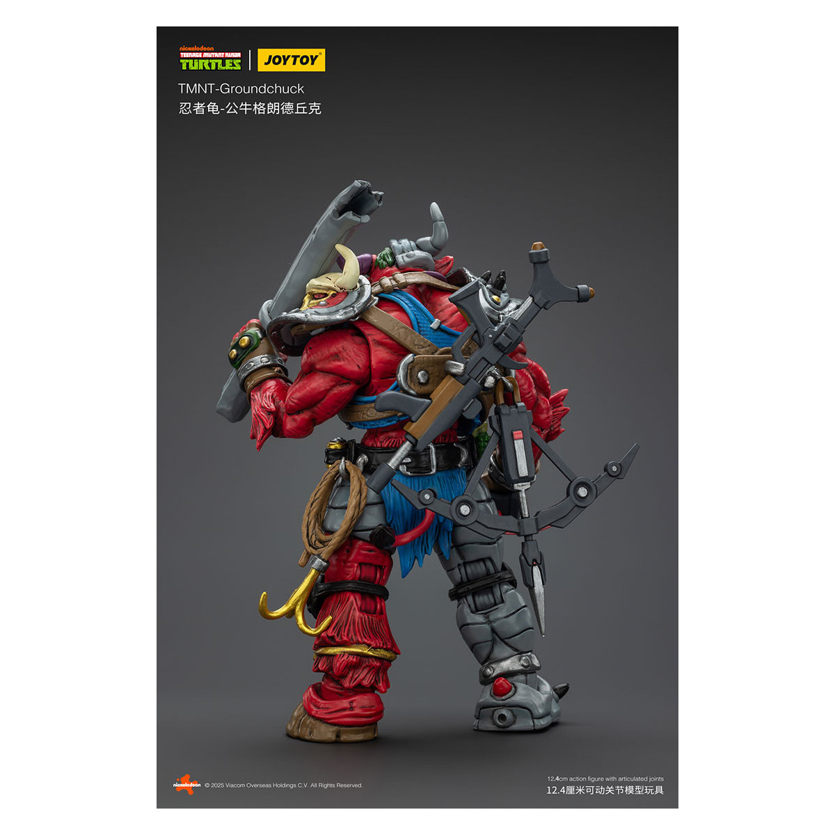 JoyToy TMNT - Groundchuck - Teenage Mutant Ninja Turtles 1/18