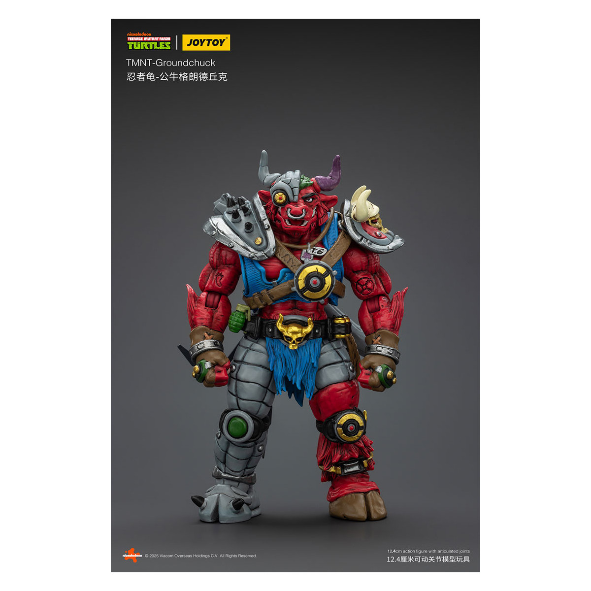 JoyToy TMNT - Groundchuck - Teenage Mutant Ninja Turtles 1/18