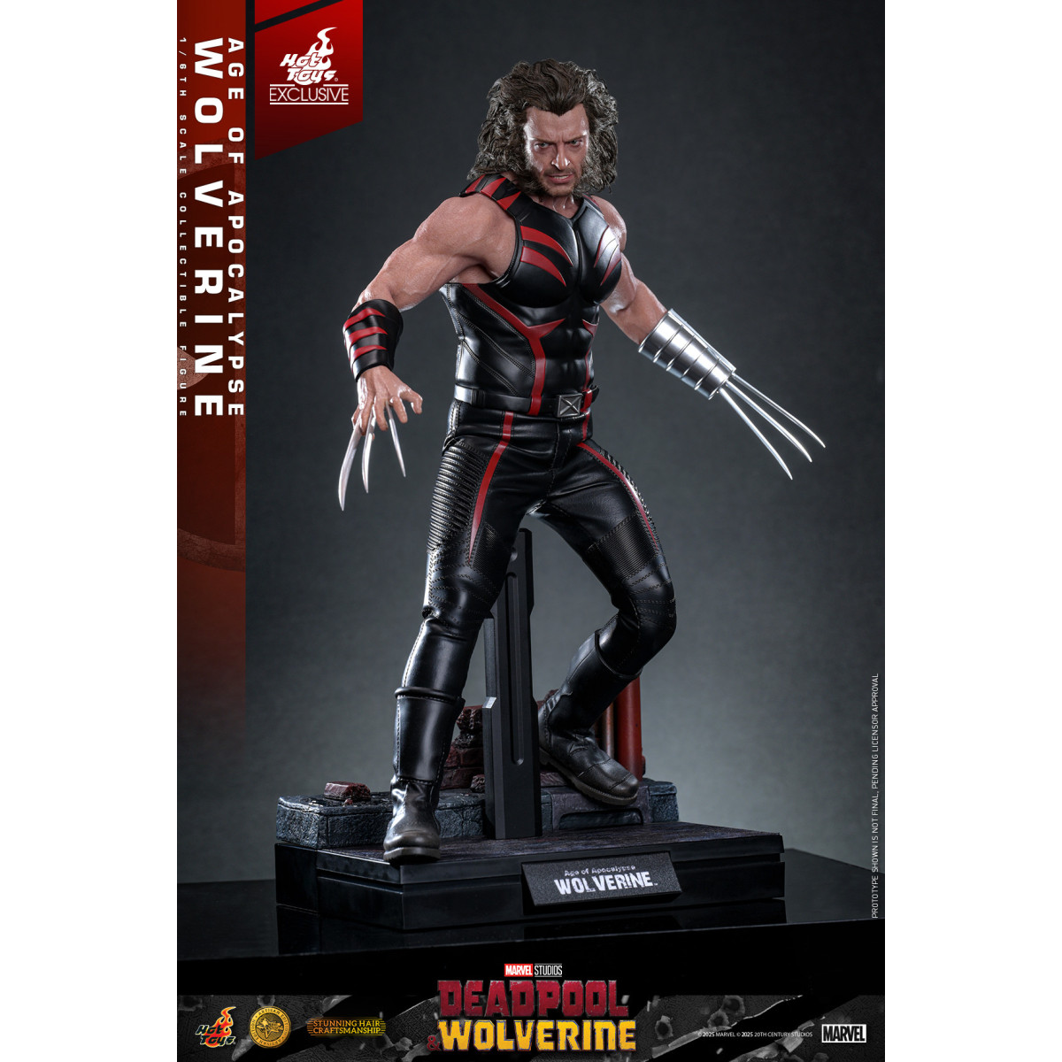 Hot Toys Marvel Deadpool & Wolverine - Wolverine Age of Apocalypse Artisan Edition MMS 1/6