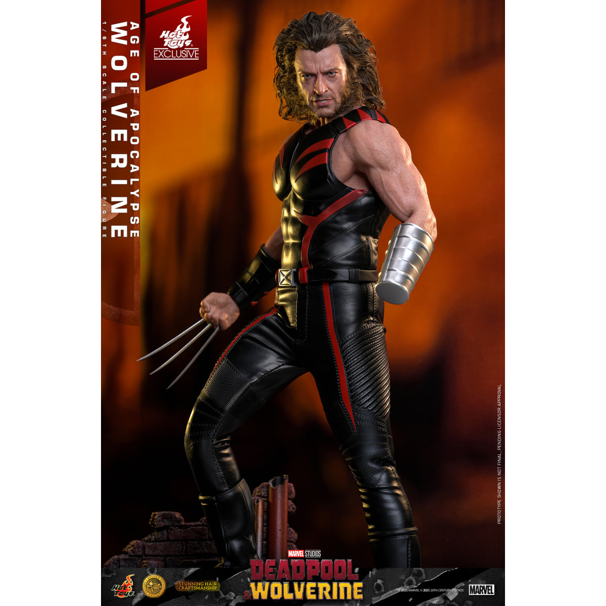 Hot Toys Marvel Deadpool & Wolverine - Wolverine Age of Apocalypse Artisan Edition MMS 1/6