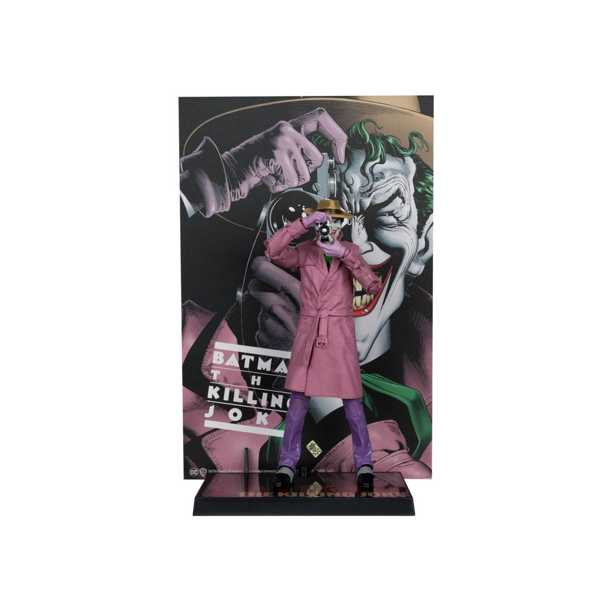 Mc Farlane - DC Multiverse - Portada Recreaciones The Joker (Batman: The Killing Joke) Gold Label