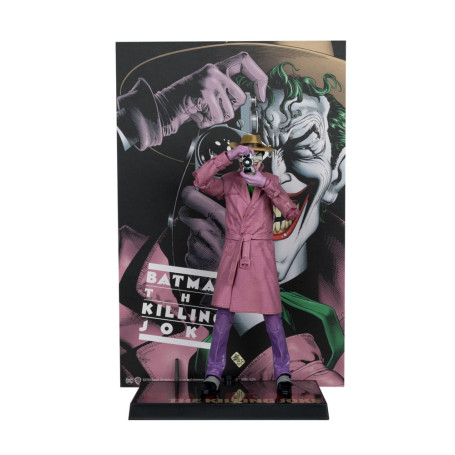Mc Farlane - DC Multiverse - Portada Recreaciones The Joker (Batman: The Killing Joke) Gold Label