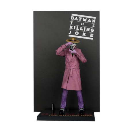 Mc Farlane - DC Multiverse - Portada Recreaciones The Joker (Batman: The Killing Joke) Gold Label