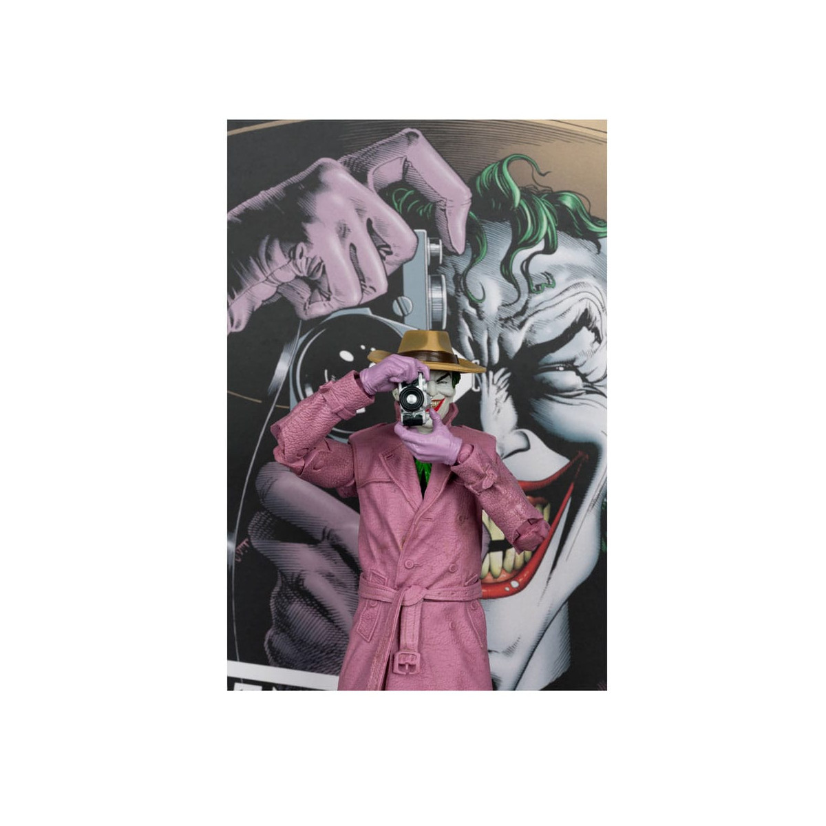 Mc Farlane - DC Multiverse - Portada Recreaciones The Joker (Batman: The Killing Joke) Gold Label
