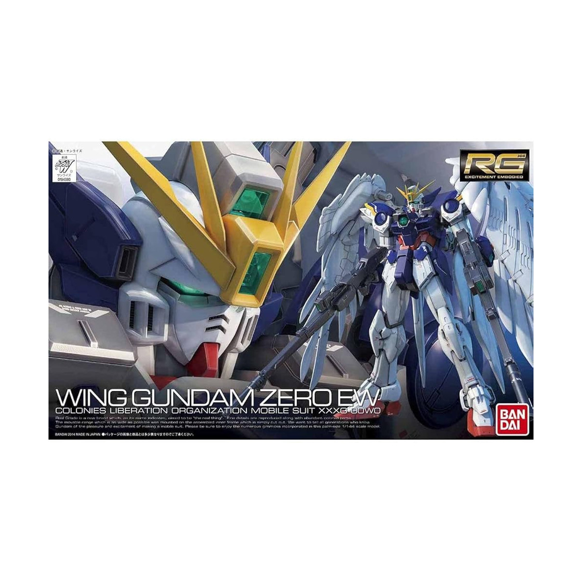 Bandai - Gunpla - 1/144 RG - XXXG-00W0 WING GUNDAM ZERO - Mobile Suit Gundam Wings Endless 