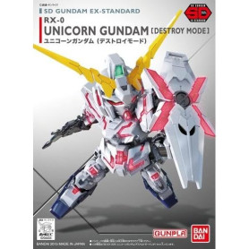 Bandai - Gunpla - SD Gundam Ex-Standard - RX-0[N] UNICORN GUNDAM 02 BANSHEE NOM (DESTROY MODE) - Mobile Suit Gundam Unicorn