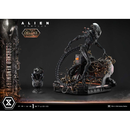 Prime 1 Studio - Scorched Xenomorph DX Bonus Version 1/3 - Alien: Romulus Museum Masterline XL