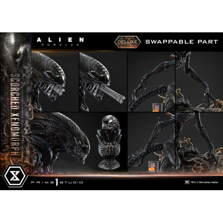 Prime 1 Studio - Scorched Xenomorph DX Bonus Version 1/3 - Alien: Romulus Museum Masterline XL