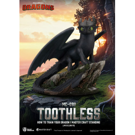 Beast Kingdom - Cómo entrenar a tu dragón 1 - Mastercraft Standing Toothless - Desdentao