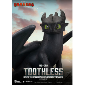 Beast Kingdom - Cómo entrenar a tu dragón 1 - Mastercraft Standing Toothless - Desdentao