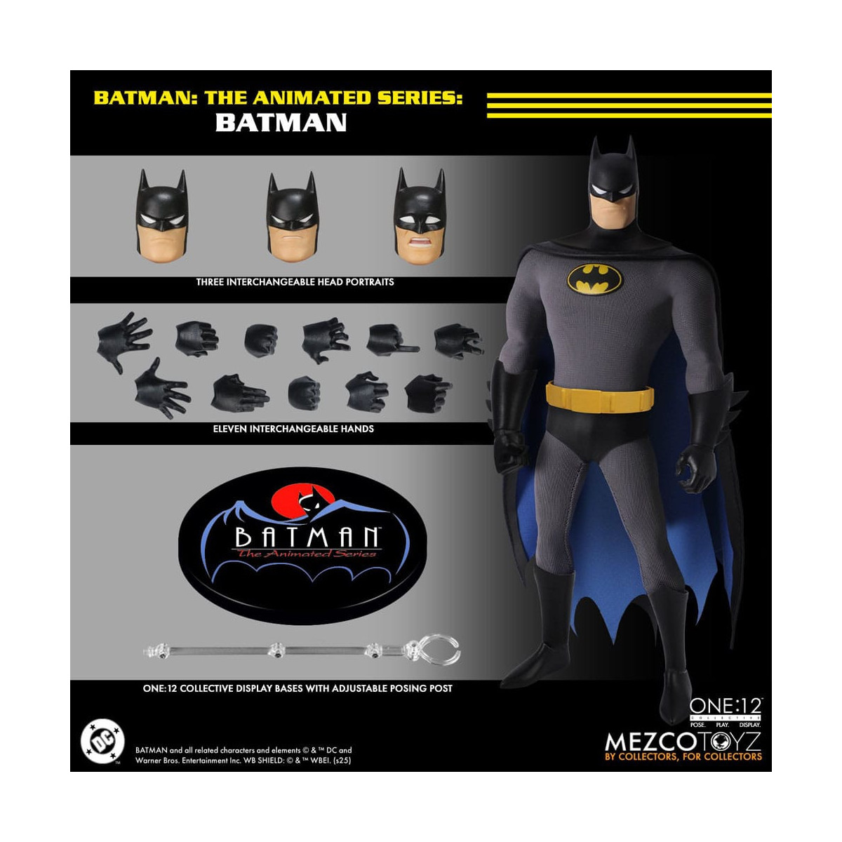 Mezco One 12 - Batman: La Serie Animada - BATMAN