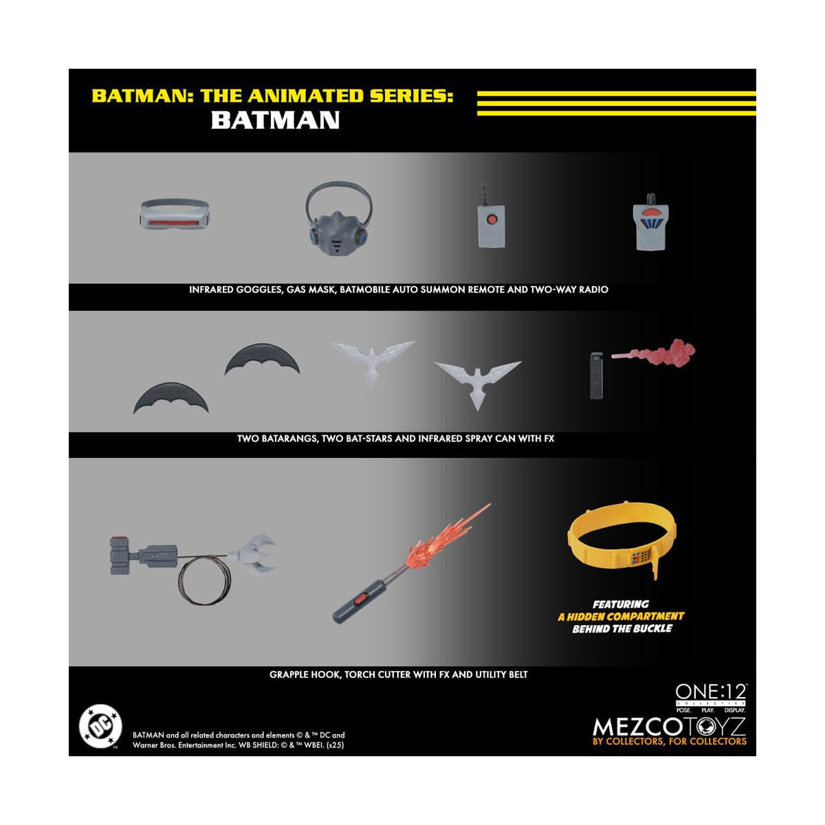 Mezco One 12 - Batman: La Serie Animada - BATMAN