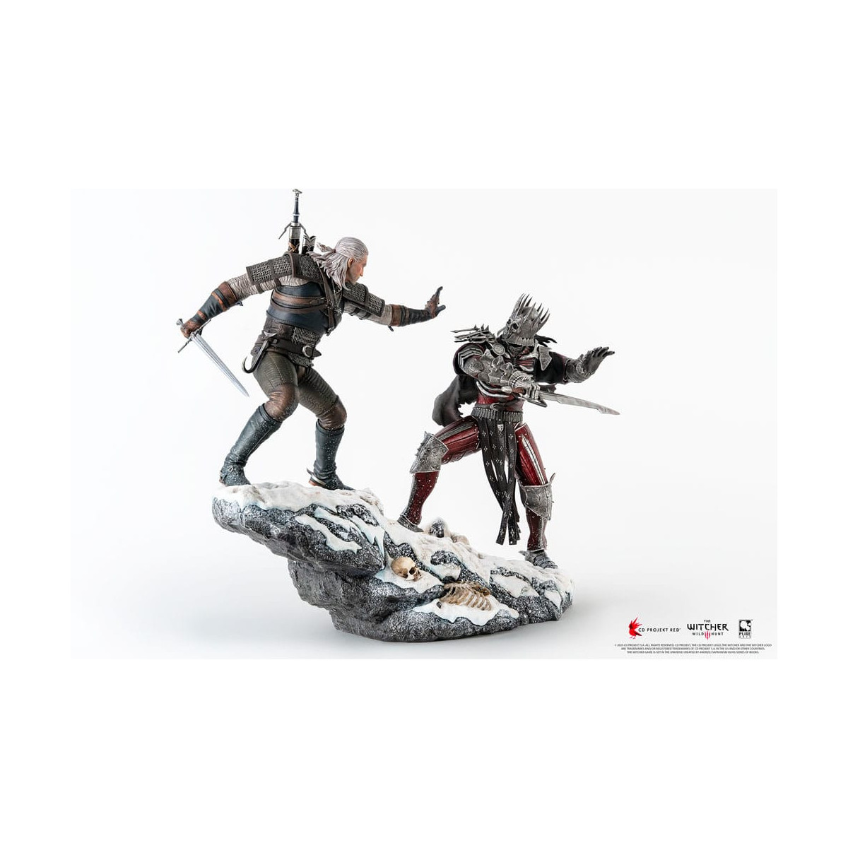 Pure Arts - The Witcher 3: Wild Hunt - Diorama Geralt vs Eredin 1/6