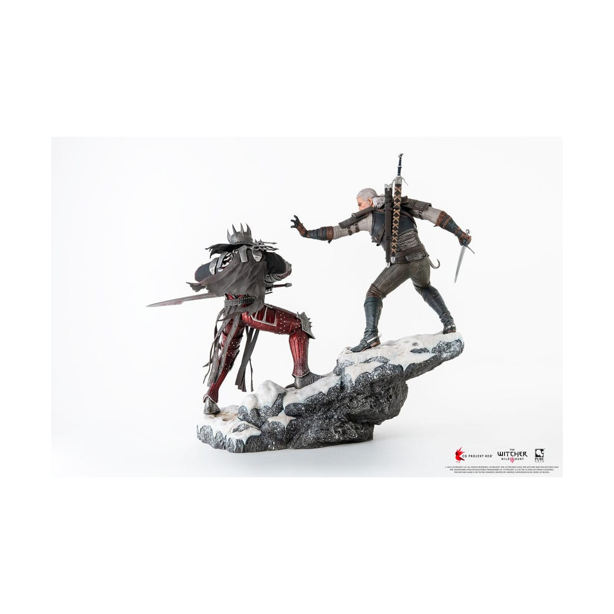 Pure Arts - The Witcher 3: Wild Hunt - Diorama Geralt vs Eredin 1/6