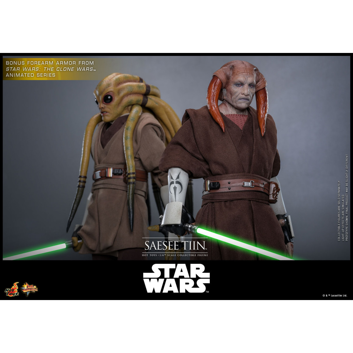 Hot Toys Star Wars - Saesee Tiin MMS1/6 - La Venganza de los Sith