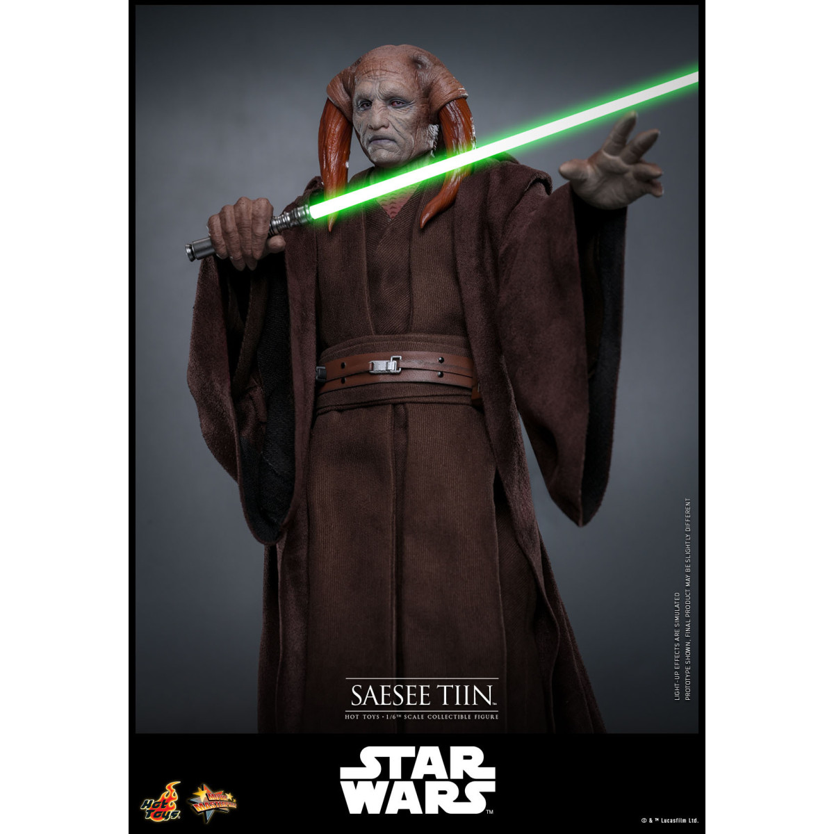Hot Toys Star Wars - Saesee Tiin MMS1/6 - La Venganza de los Sith