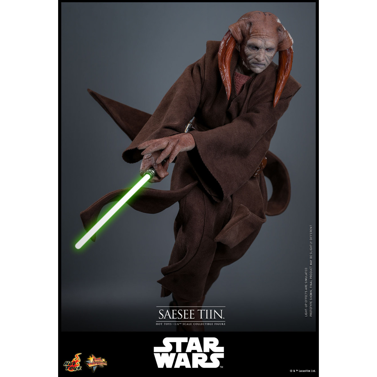 Hot Toys Star Wars - Saesee Tiin MMS1/6 - La Venganza de los Sith