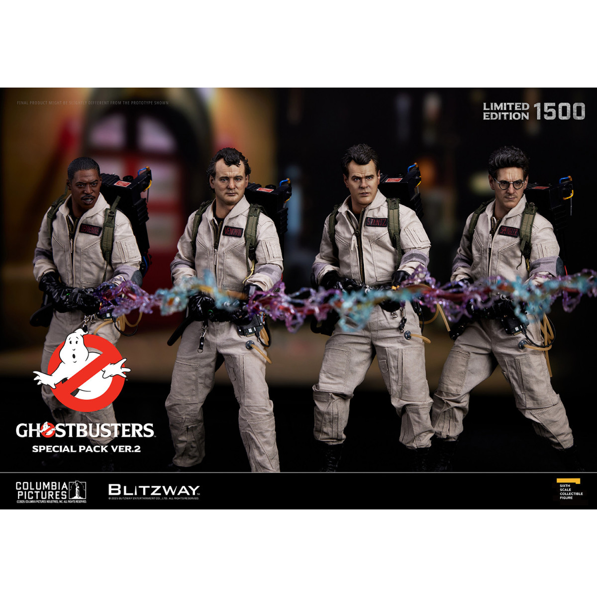 Blitzway - Ghostbusters Special Pack ver.2 1/6 - Pack de 4 figuras