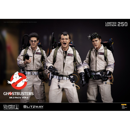 Blitzway - Ghostbusters Dr. 3 Pack ver.2 1/6 - Pack de 3 figuras