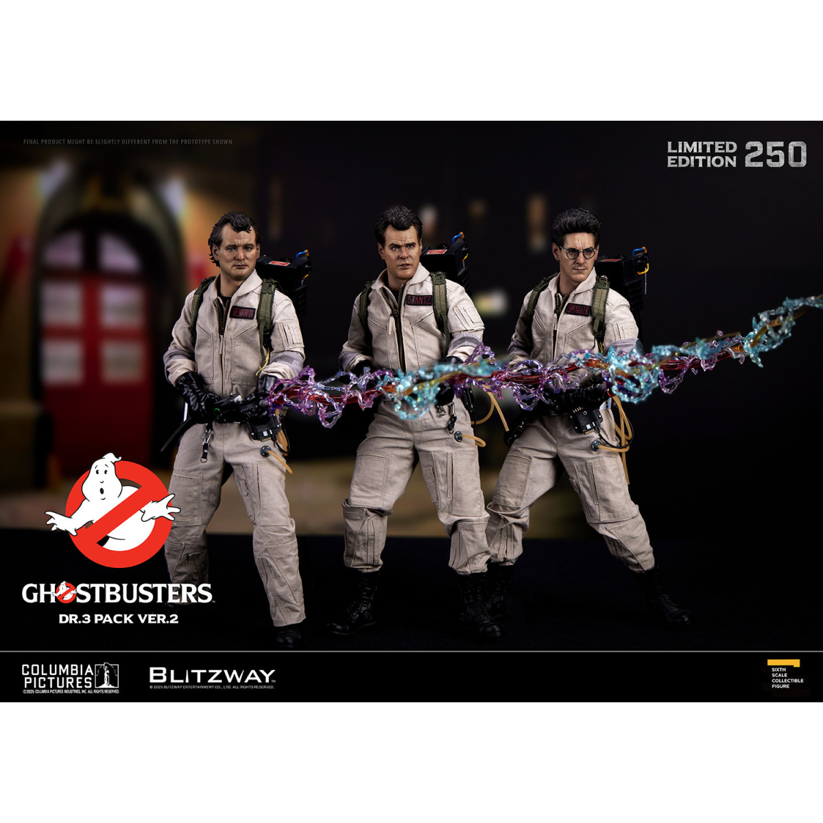 Blitzway - Ghostbusters Dr. 3 Pack ver.2 1/6 - Pack de 3 figuras