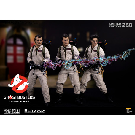 Blitzway - Ghostbusters Dr. 3 Pack ver.2 1/6 - Pack de 3 figuras