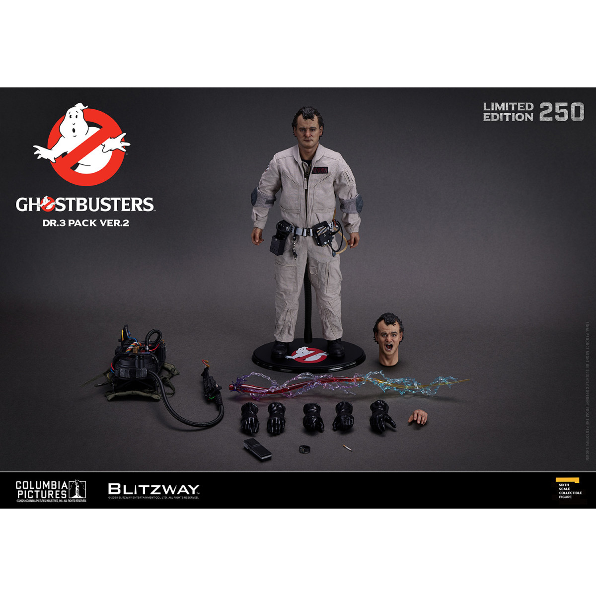 Blitzway - Ghostbusters Dr. 3 Pack ver.2 1/6 - Pack de 3 figuras