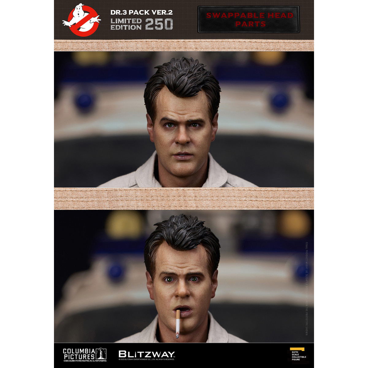 Blitzway - Ghostbusters Dr. 3 Pack ver.2 1/6 - Pack de 3 figuras