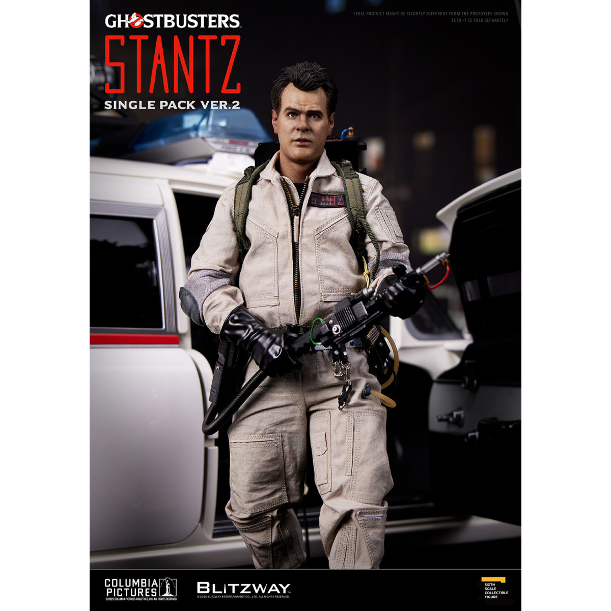 Blitzway - Cazafantasmas Dr. Raymond Stantz Single Pack ver.2 1/6