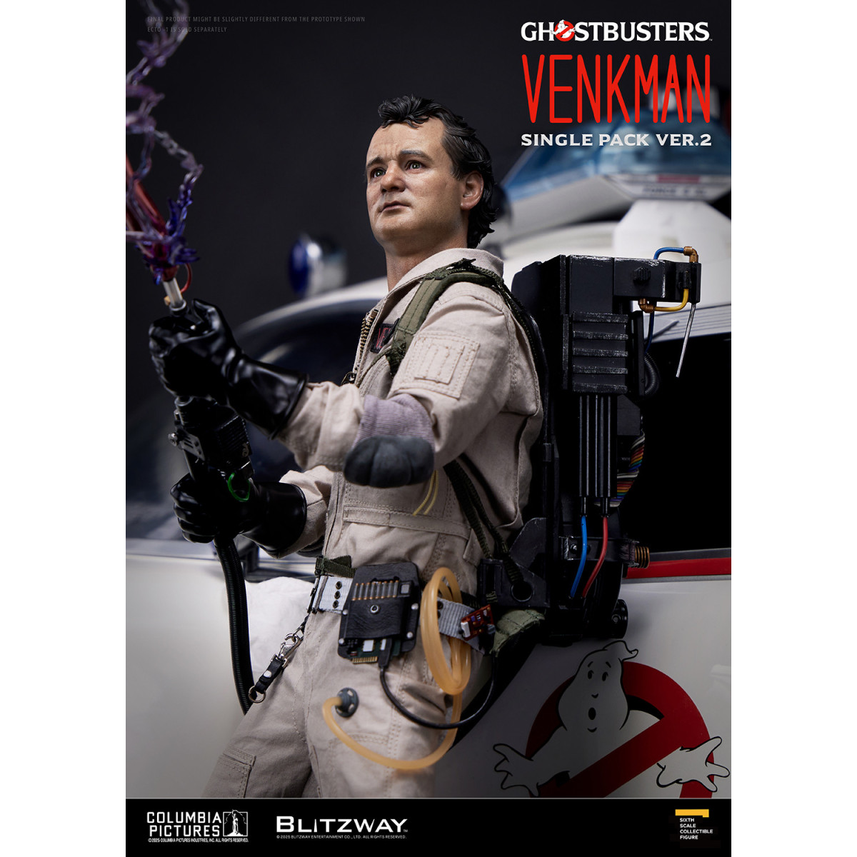Blitzway - Cazafantasmas Dr. Peter Venkman Single Pack ver.2 1/6
