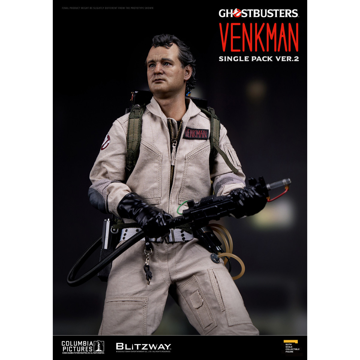 Blitzway - Cazafantasmas Dr. Peter Venkman Single Pack ver.2 1/6