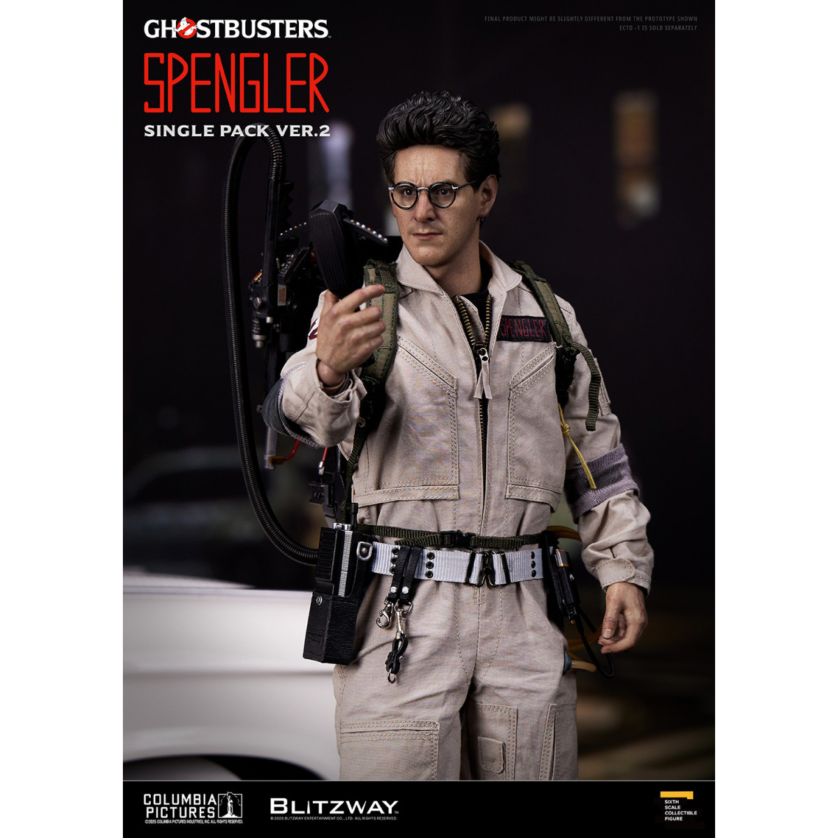 Blitzway - Cazafantasmas Dr. Egon Spengler Single Pack ver.2 1/6