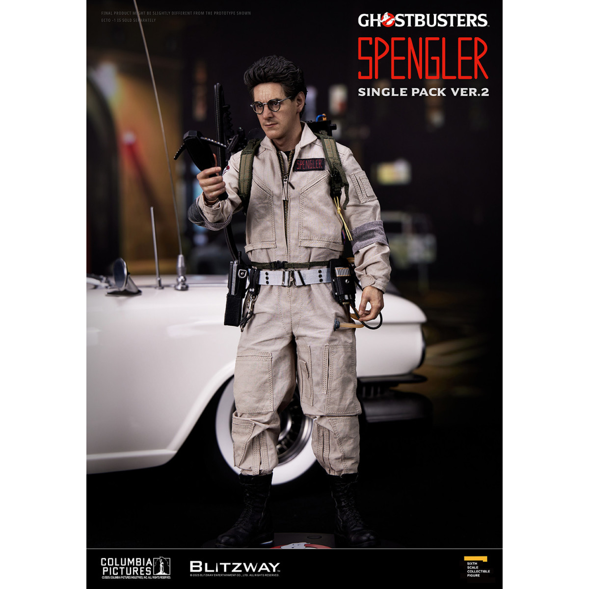 Blitzway - Cazafantasmas Dr. Egon Spengler Single Pack ver.2 1/6