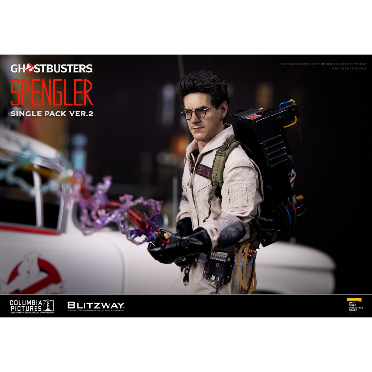Blitzway - Cazafantasmas Dr. Egon Spengler Single Pack ver.2 1/6