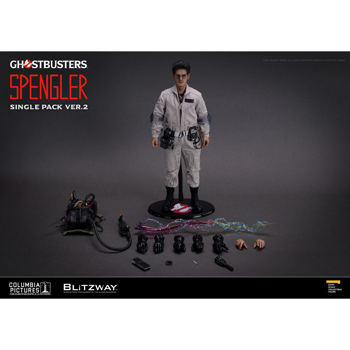 Blitzway - Cazafantasmas Dr. Egon Spengler Single Pack ver.2 1/6