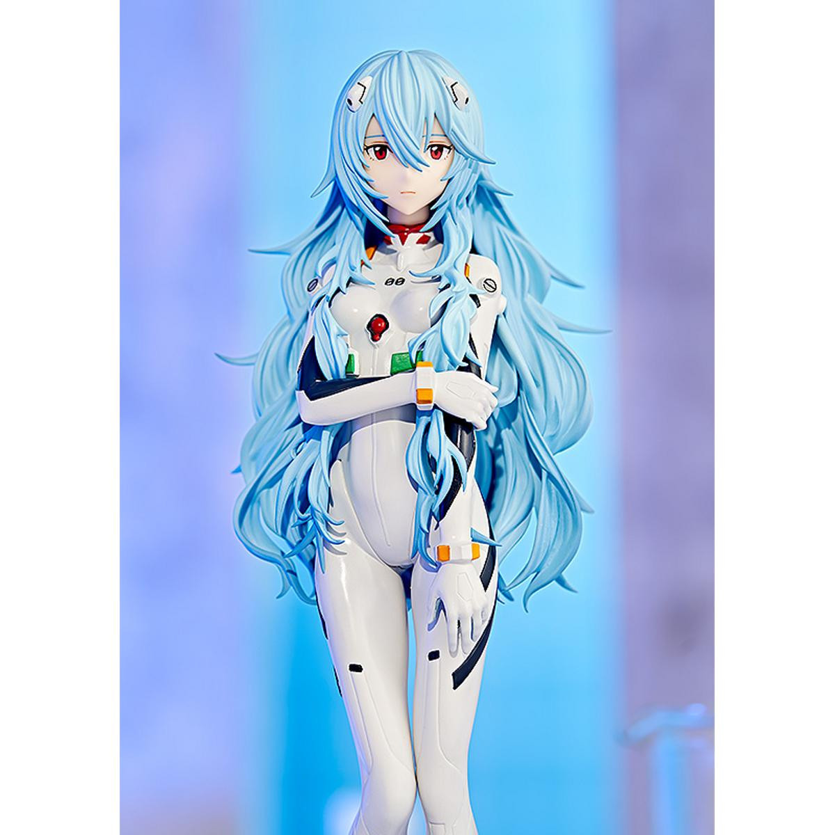 GoodSmile - Rei Ayanami Versión Pelo Largo - Pop Up Parade - Rebuild of Evangelion