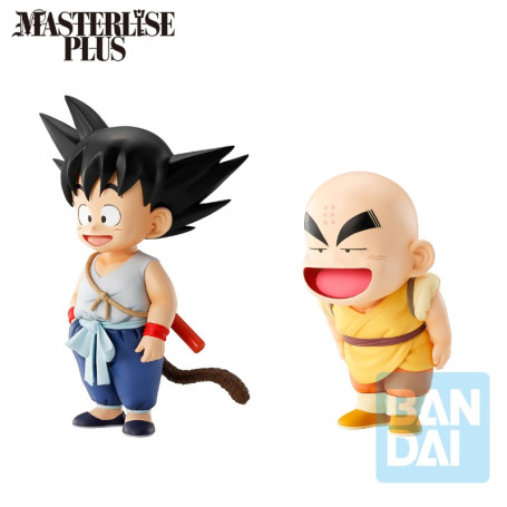 Banpresto - DRAGON BALL Z - ICHIBANSHO SON GOKU SECCIÓN DE ENTRENAMIENTO - SON GOKU & KRILIN