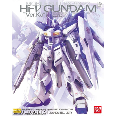 Bandai - Gunpla - 1/100 MG - RX-93 V2 Hi V Gundam Ver. Ka - Mobile Suit Gundam